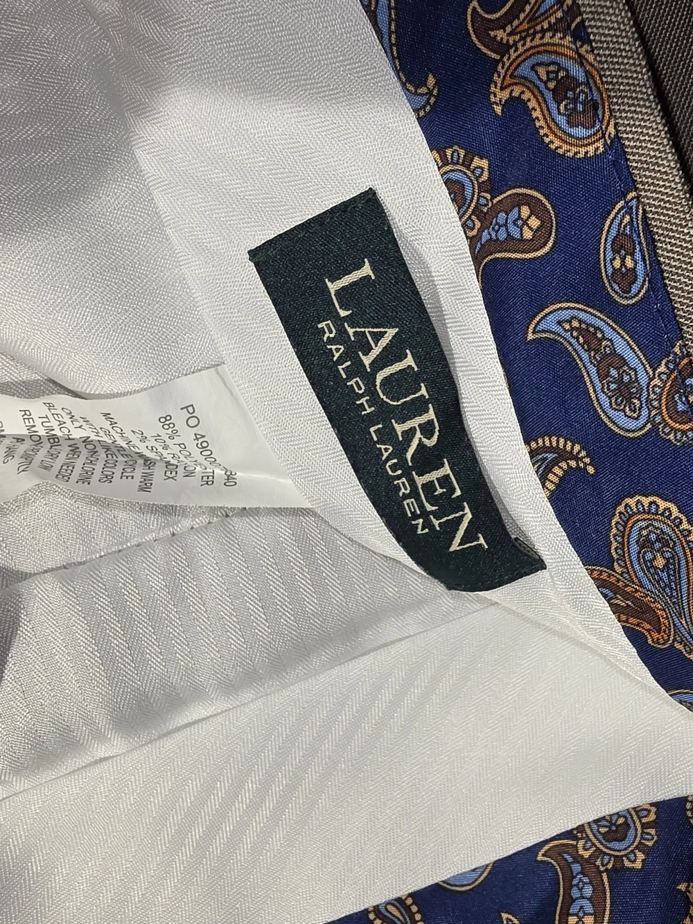 Ralph Lauren Beige Dress Trousers 32/32